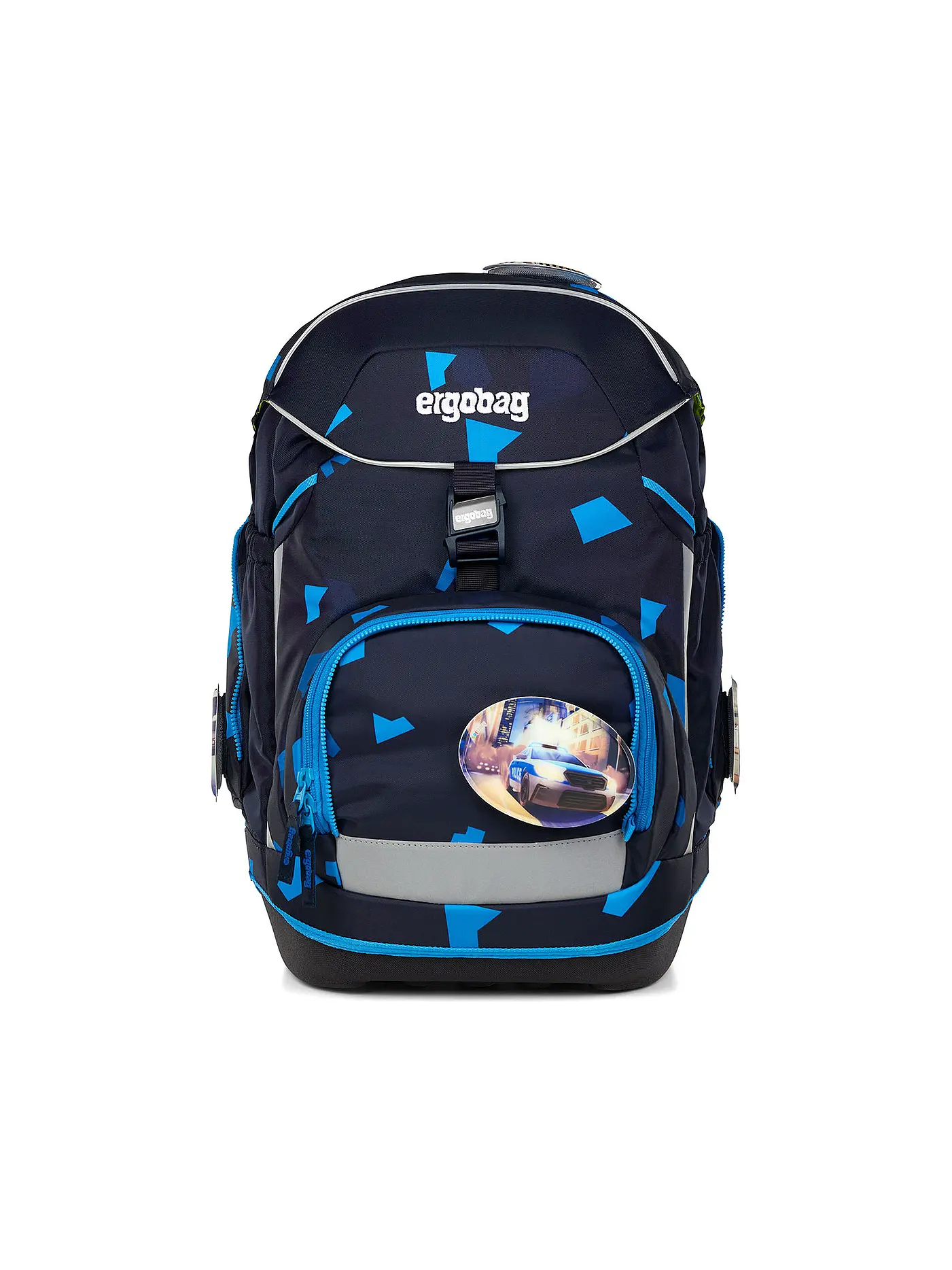 ERGOBAG | Schultasche Set 5tlg CUBO VerfolgBärjagd | schwarz